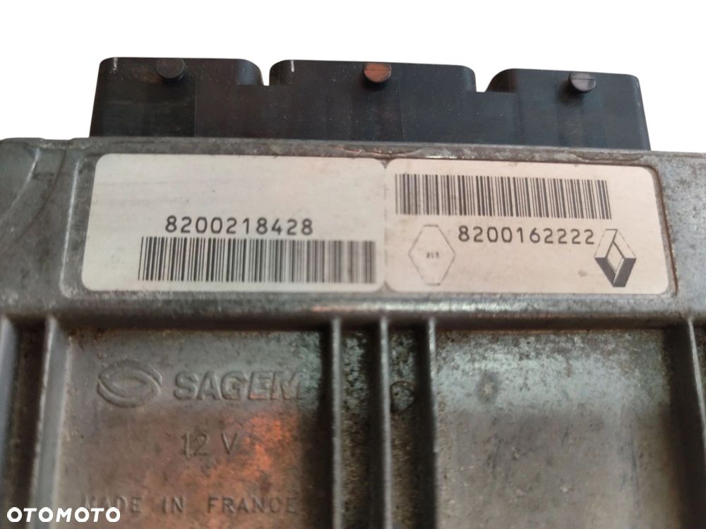 KOMPUTER STEROWNIK SILNIKA RENAULT ESPACE IV (2003-2006) 2.0 T 163KM 8200218428 - 2