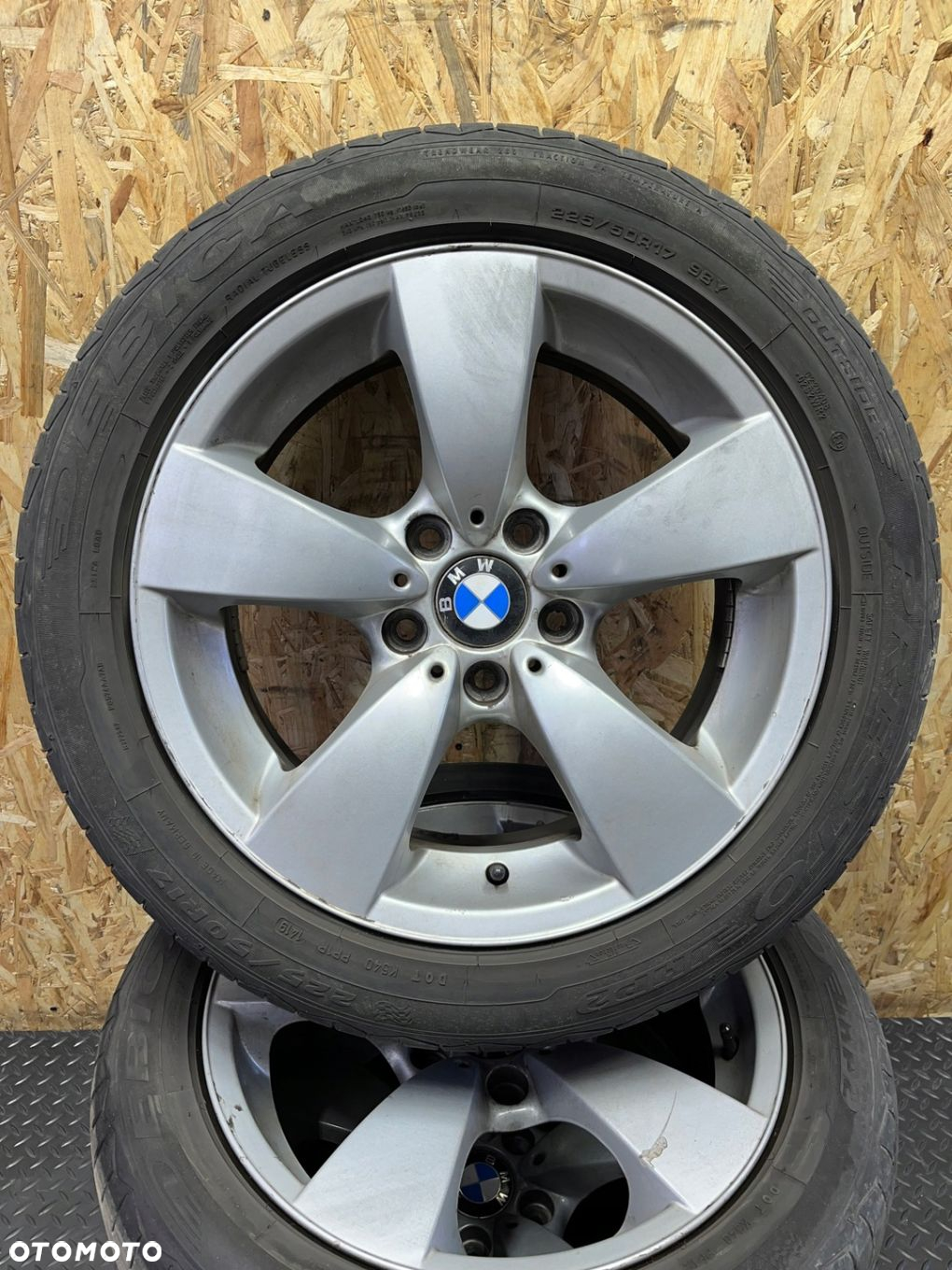 FELGI ALUMINIOWE 4X BMW OE 7.5x17 5x120 ET20 STYLING 138 OE 6762001 - 5