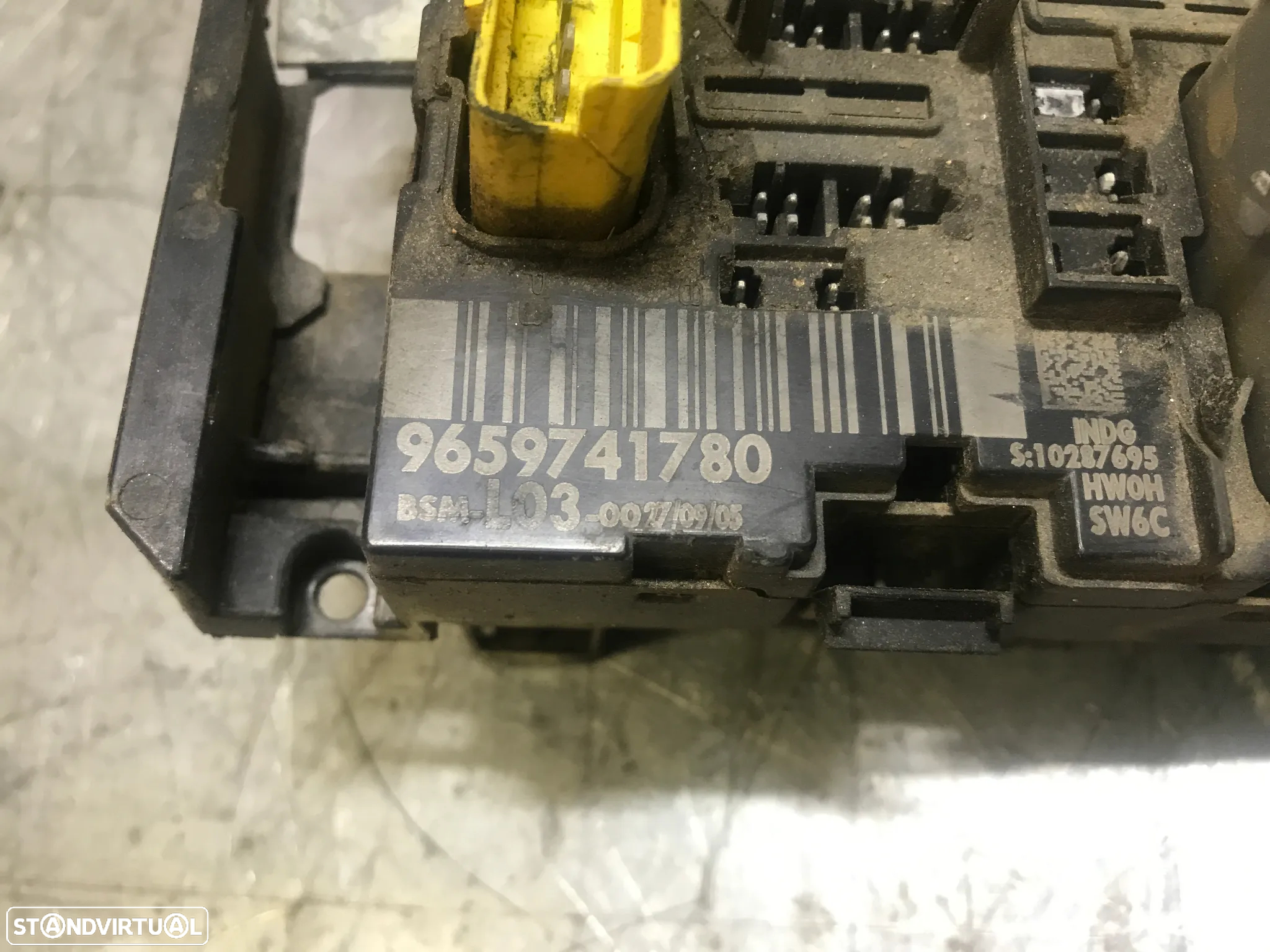 CAIXA DE FUSIVEIS BSM CITROEN C2 / C3 9659741780 - 3