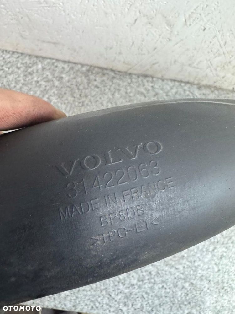 rura dolot powietrza volvo s60 ii 2011-2018 w-wa 2.0 d 31422063 31319698 - 4