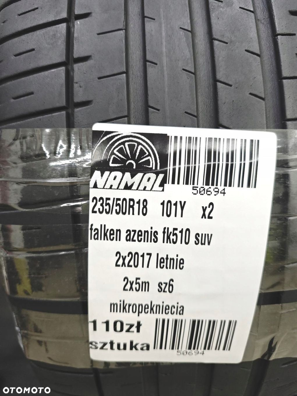 235/50R18 falken opony letnie 50694 - 10