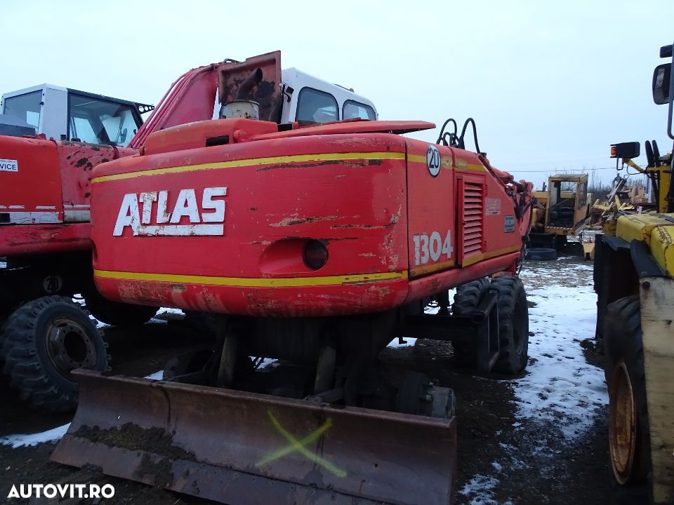 Punte ,axa  fata si spate tip  MAF, excavator Atlas 1304 - 2