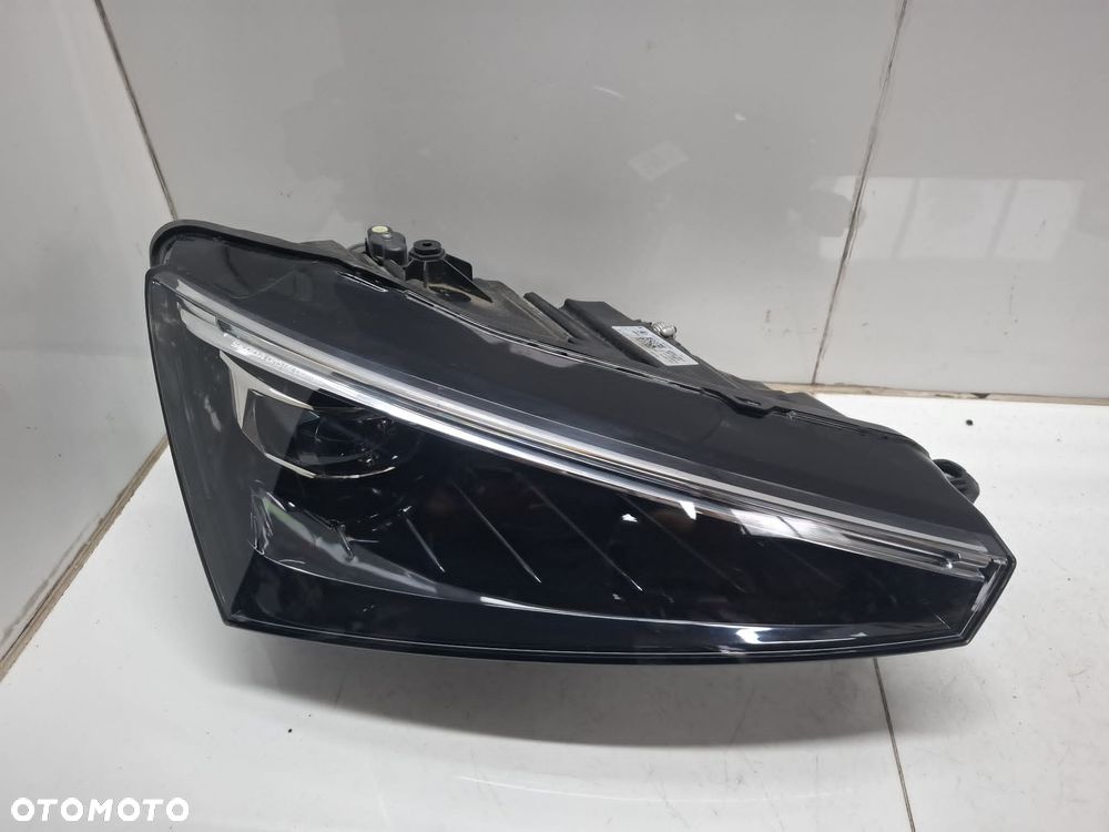 LAMPA PRZEDNIA PRZÓD PRAWA SKODA SCALA FULL LED 657941016a IDEALNA - 6
