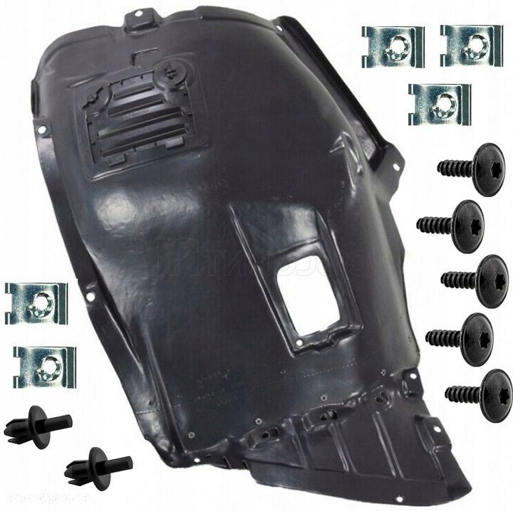 BMW E81 E87 E-81 E-87 seria 1 2004-2013 przód nadkole PRAWY  LEWY  SPINKI - 2