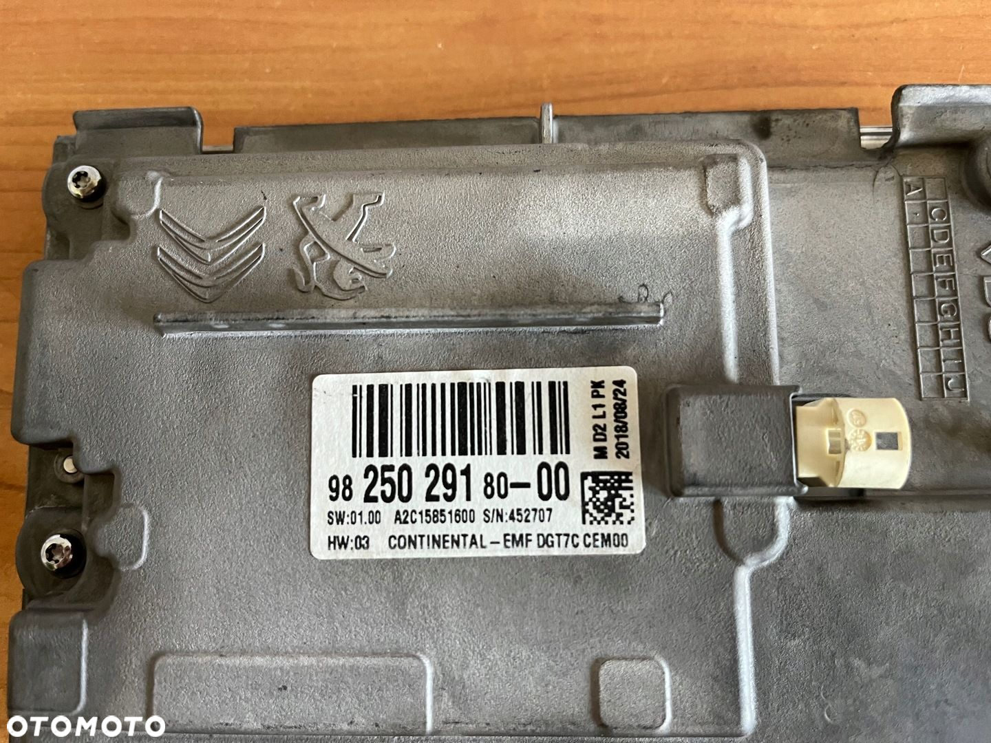 Wyświetlacz Matryca Ekran radia Peugeot 208 2008 I LIFT - 2