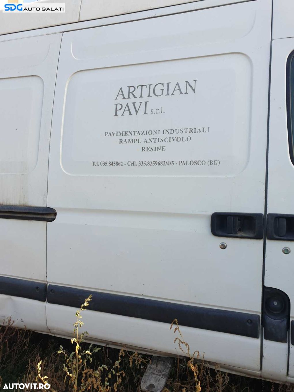 Usa Portiera Dreapta Laterala Culisanta Dezechipata Opel Movano A 2003 - 2010 Cod pdlcsdgbrm1 - 2