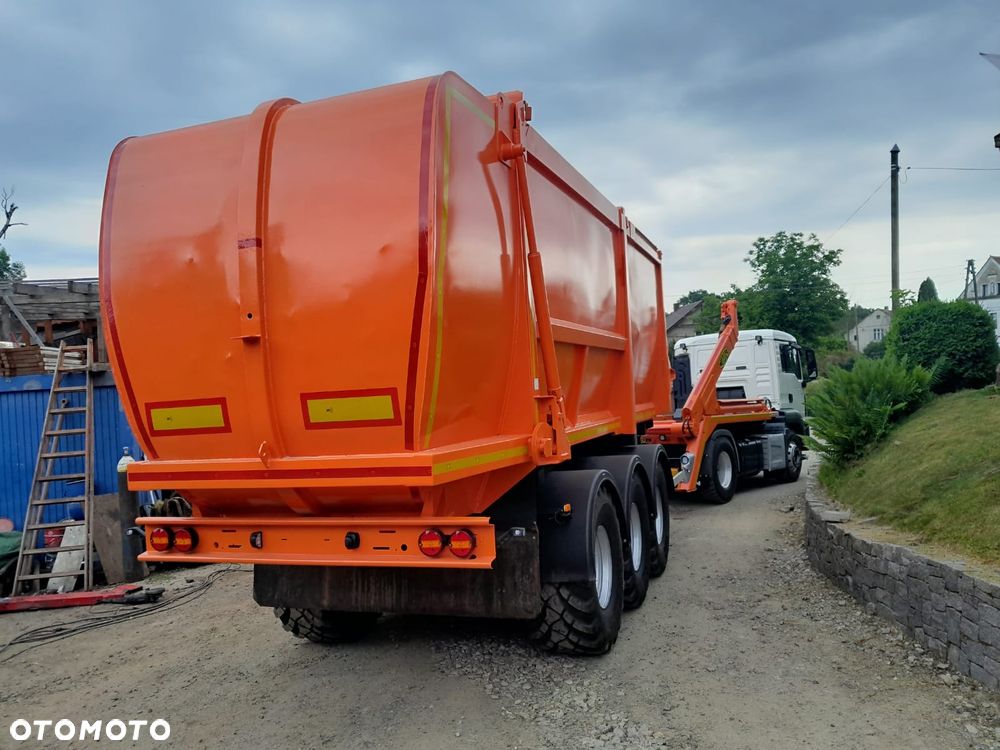 Inny Przyczepa rolnicza tridem wypychowa wypychana nie wywrotka - 3