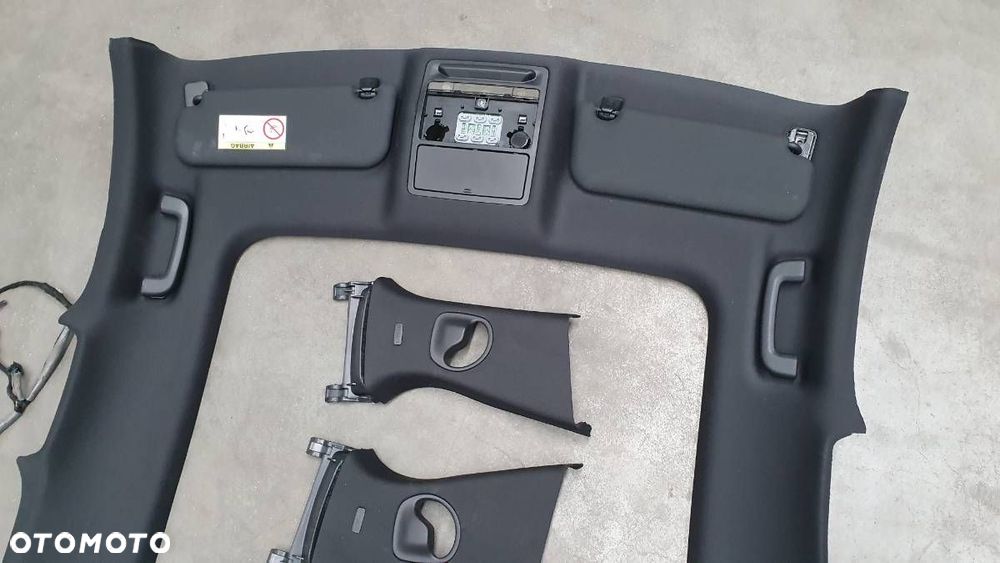 PODSUFITKA PANORAMA SZYBERDACH JAGUAR F-PACE X761 CZARNA KOMPLETNA - 4