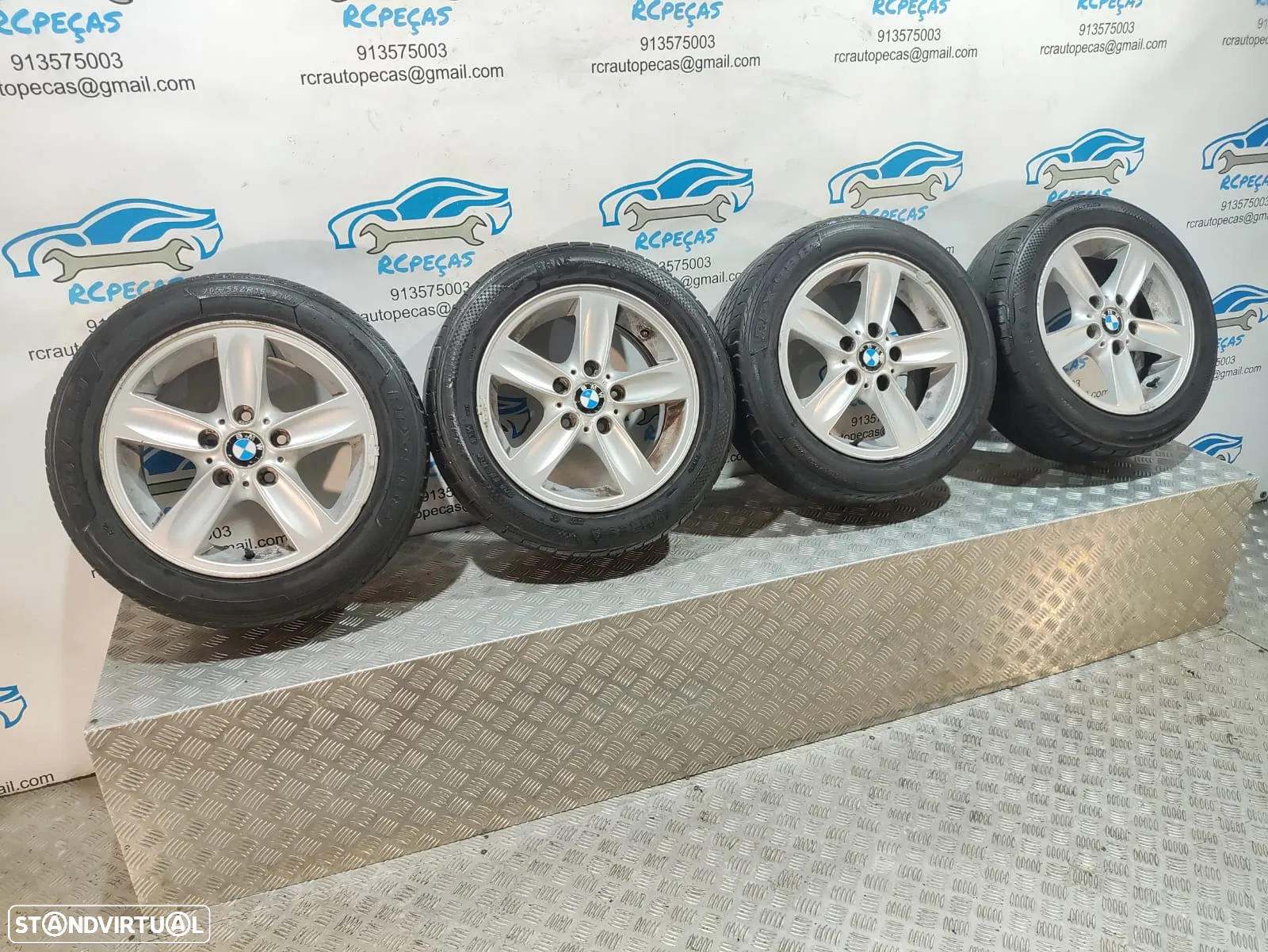 Conjunto Jantes 16 Originais BMW 7J ET44 5X120 6769401 - 2