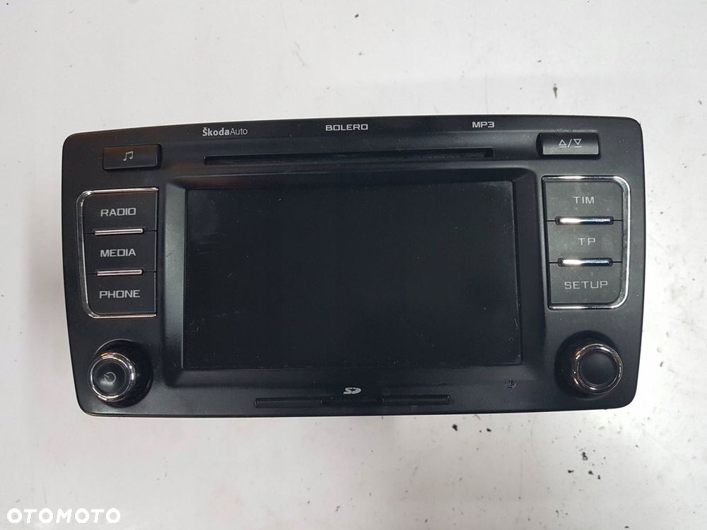 SKODA OCTAVIA 2 II LIFT 08-12r RADIO CD 1Z0035156M - 1