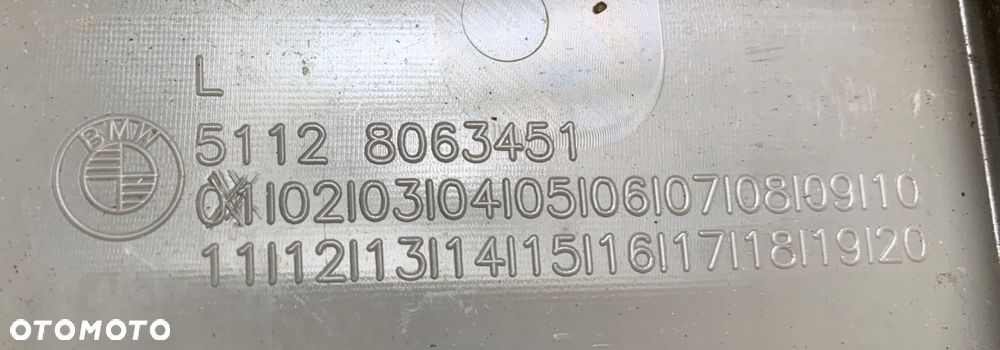 BMW F20 F21 M-PAKIET ŚLIZG TYŁ LEWY 8063451 - 3