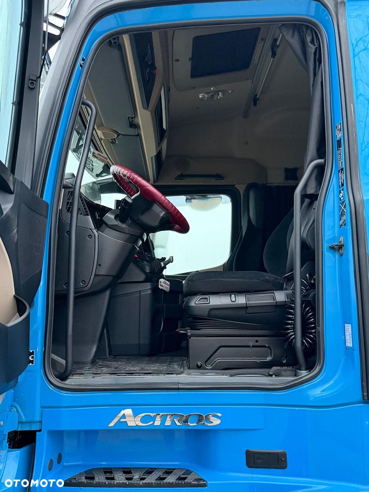 Mercedes-Benz ACTROS 1833 / FIRANKA/ WINDA / NOWY TACHOGRAF G2V2 / NOWE OPONY / 19PALET / 8TON ŁADOWNOŚCI / AUTOMAT / DUŻY SILNIK  / SYPIALKA / SERWISOWANY / 2018 / JAK NOWY  / - 23
