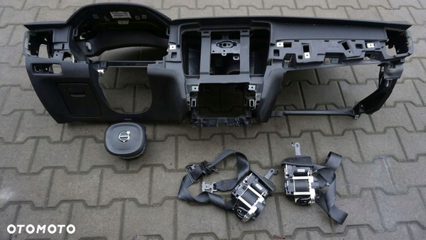 VOLVO S90 V90 KOMPLETNA DESKA ROZDZIELCZA PASY I PODUSZKI