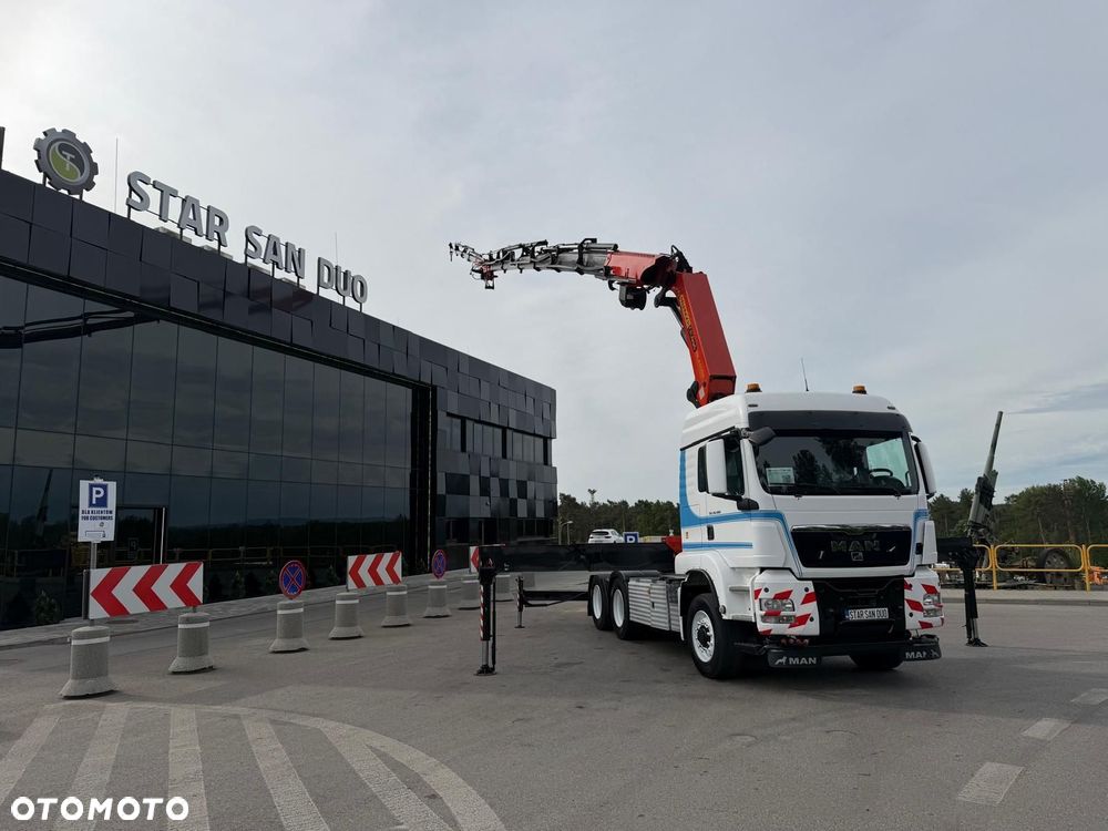 MAN TGS 26.480 6x6H PALFINGER PK 44002 FLY Jib Wciągarka HDS Siodło - 9