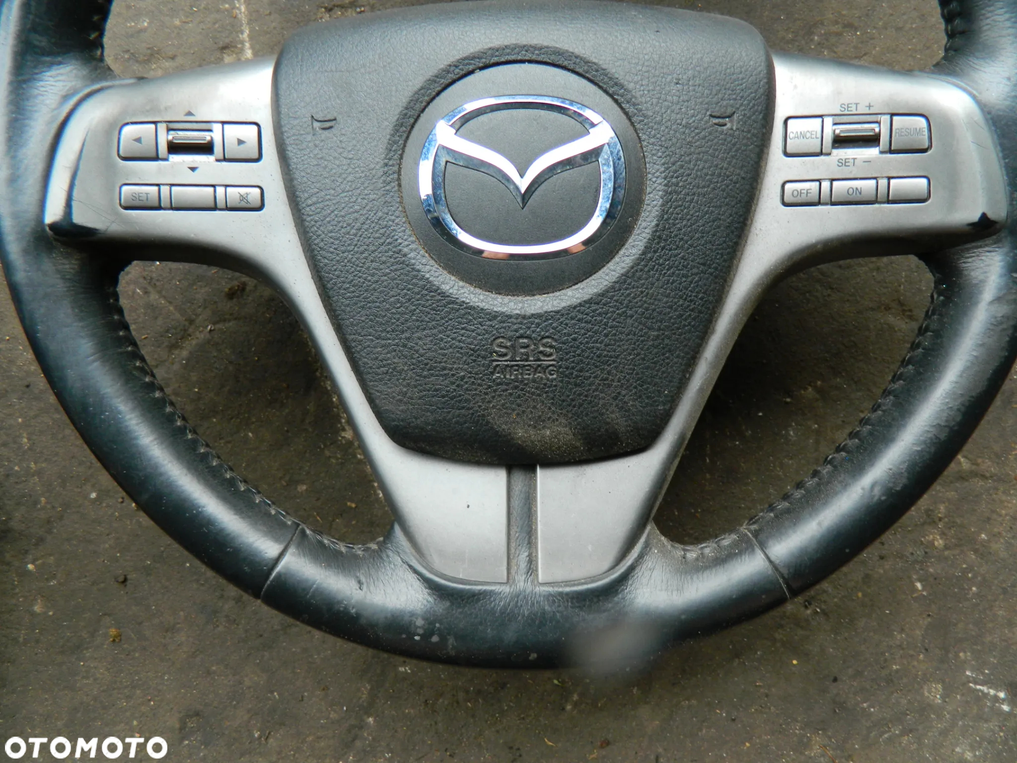 Mazda 6 07-13 Kierownica Skóra Airbag Multifunkcja - 2