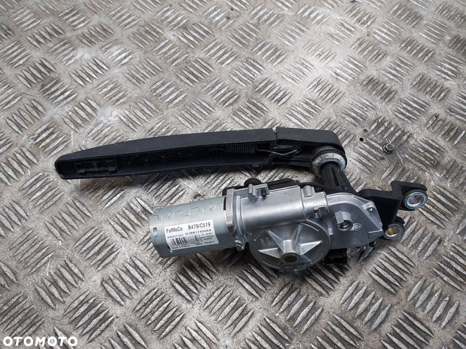 SILNICZEK WYCIERACZKI TYŁ + RAMIĘ FORD FOCUS MK4 KOMBI H1BB17404AA - 3