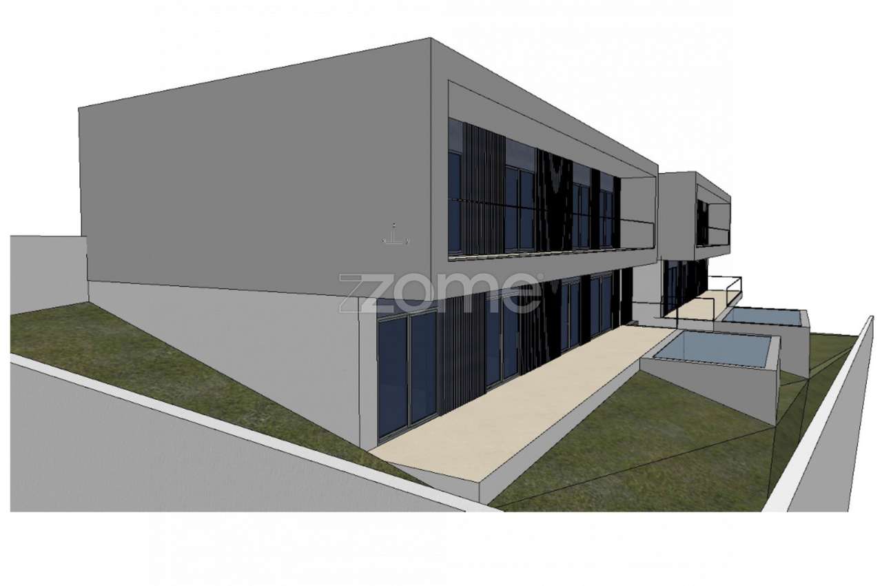 Terreno com Projeto Aprovado para 2 Moradias com Piscina - Grande imagem: 2/18