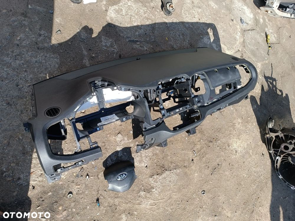 KIA SPORTAGE III 3 DESKA ROZDZIELCZA KONSOLA  AIRBAG  KOMPLET - 1