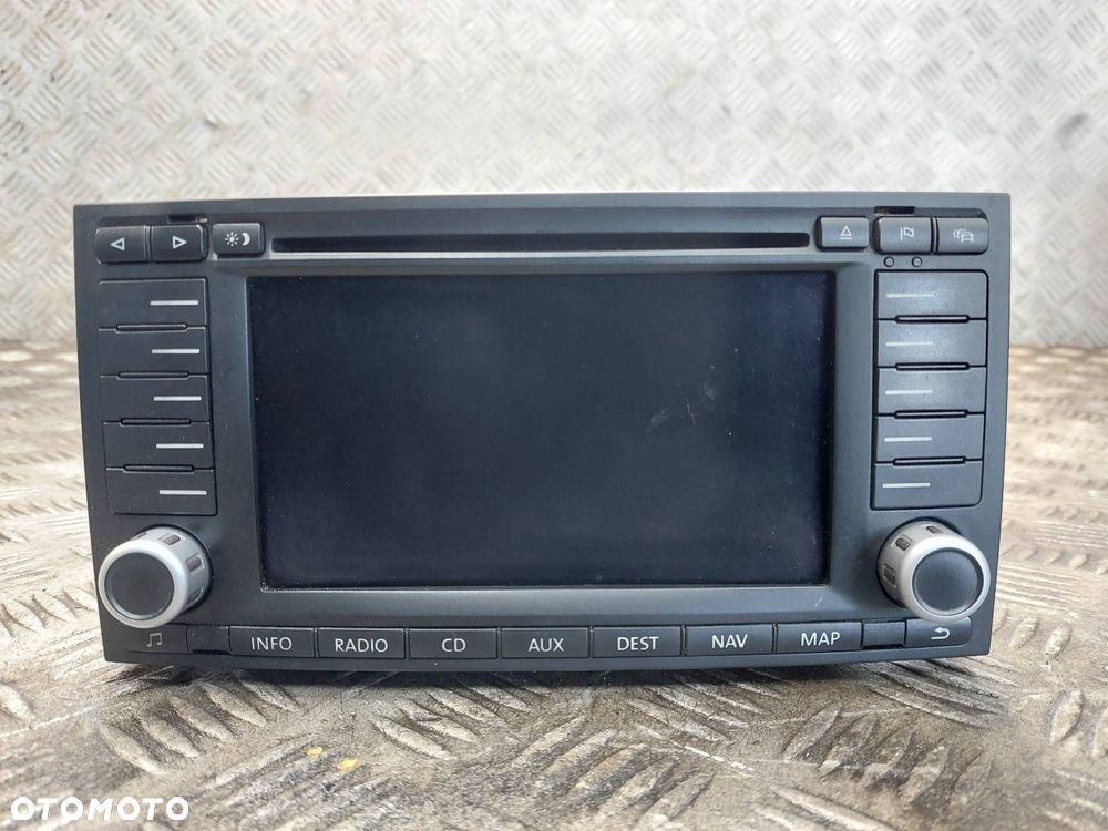 RADIO ODTWARZACZ VOLKSWAGEN TOUAREG I ROZKODOWANE 7L6035191R ID: 238192 - 2