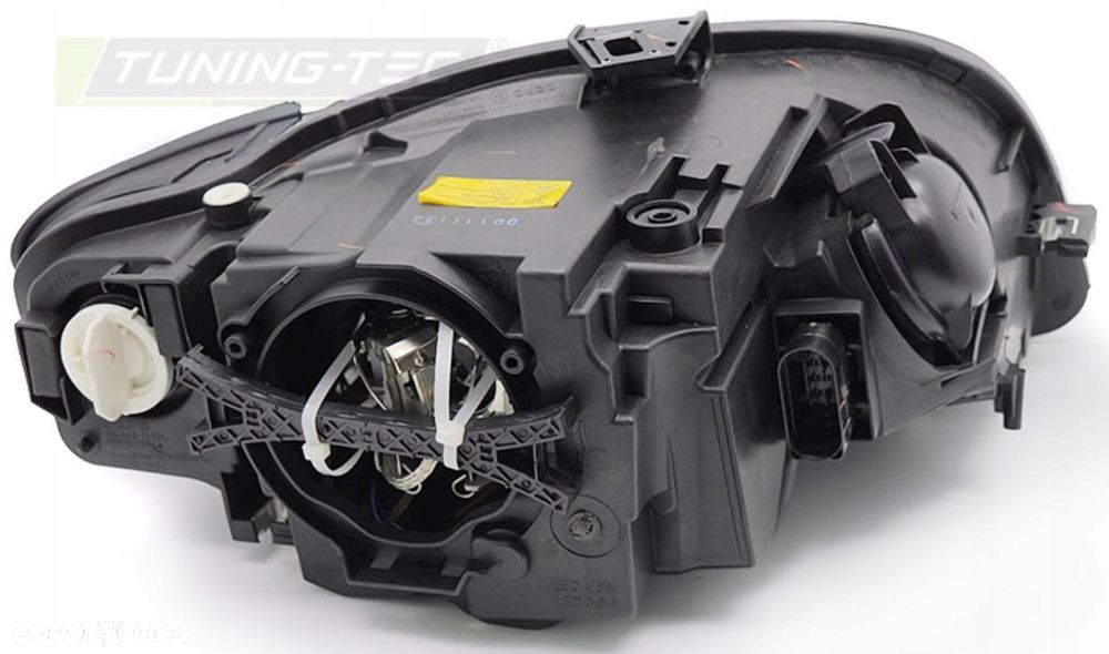 reflektory lampy kpl bi-xenon tuning black czarne depo audi a4 b7 8e 2004- - 3