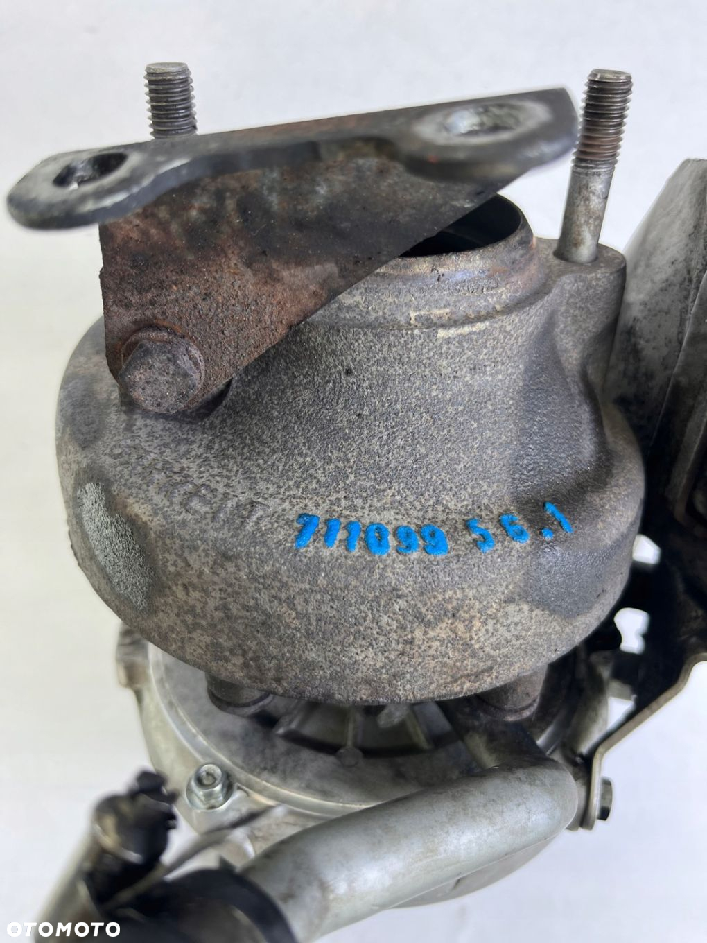 TURBOSPRĘŻARKA TURBO GARRETT BMW 530D E60 E61 M57 3.0D 7790306 ORYGINAŁ - 11