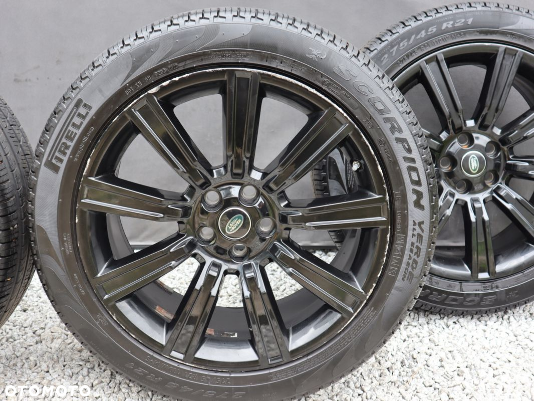 Koła Felgi Land Rover Range Rover Sport Vogue 21 cali 5x120 M+S ORYGINALNE - 3