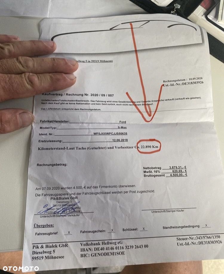 Ford S-max MK2 2 II galaxy MK4 2019r IDEALNE !!! Po 22 tyś km!!! Igła!!! Sanki wózek belka przednia zawieszenia silnika kołyska wahacz wachacz wahacze poduszka skrzyni automat 2.0 TDCI  2.0TDCI 10DYZV 180 KM T8CJ DW10F galaxy mk 4 S max Smax S-maks mk 2 galaxy prawy lub lewy - 5