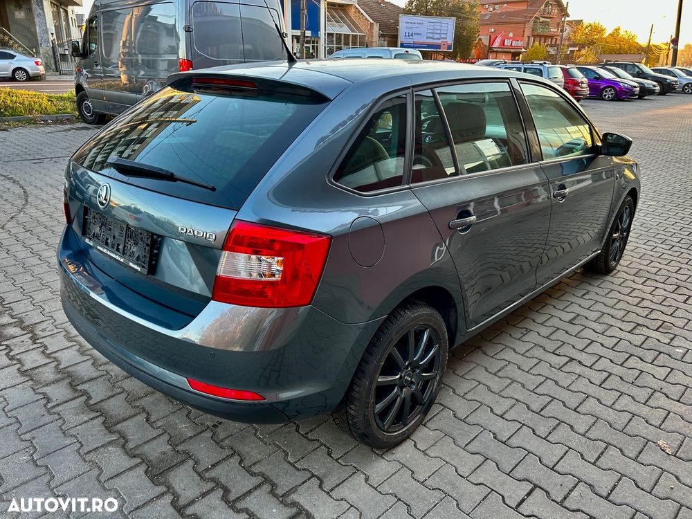 Skoda RAPID Spaceback 1.6 TDI Monte Carlo Green tec - 4