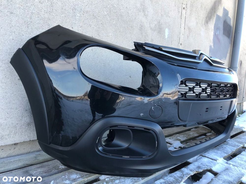 ZDERZAK PRZÓD PRZEDNI CITROEN C3 III 16-  KRATKA GRILL SPOILER 9812061577 - 2