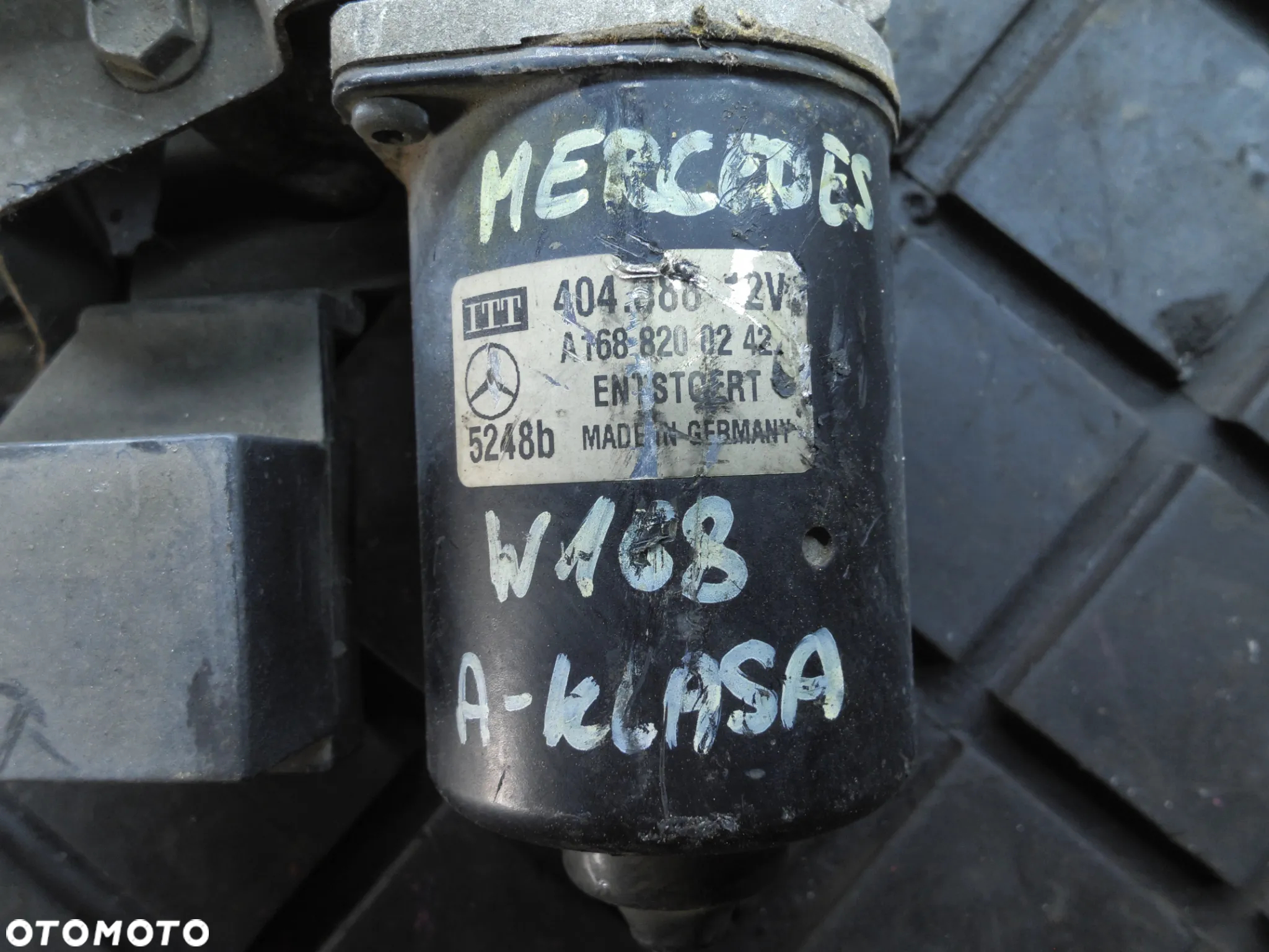 MERCEDES A W168 Mechanizm wycieraczek A1688200242 POSIADAM 6ZT - 8