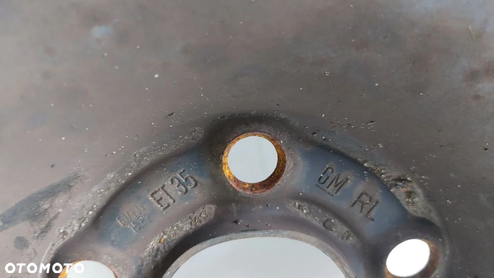 FELGA OPEL VECTRA C ASTRA H ZAFIRA B R15 ET35 5X110 SLASK WYSYLKA - 2