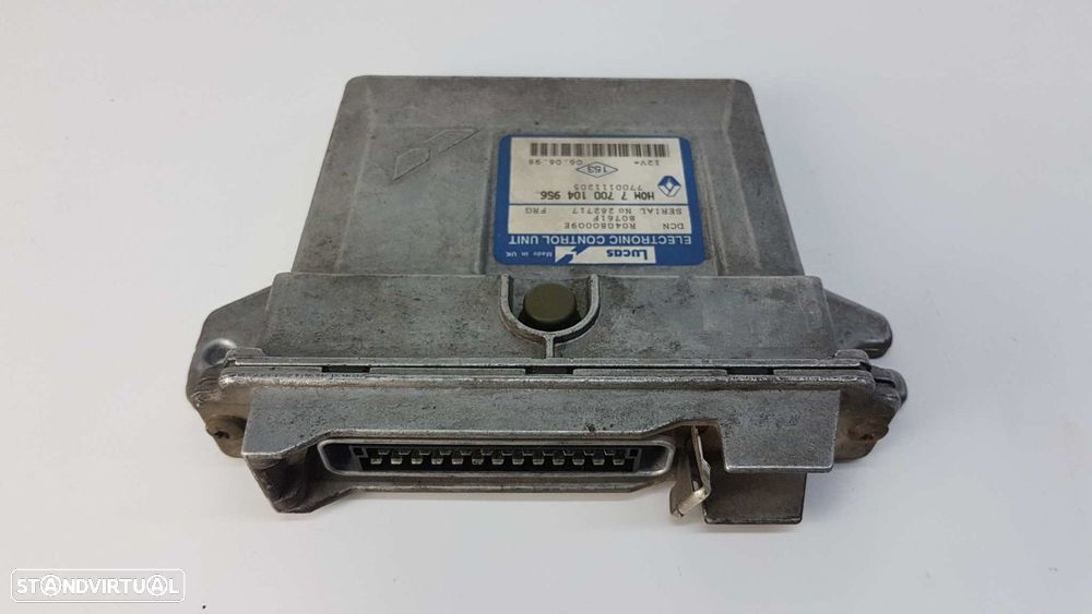 CENTRALINA DO MOTOR UCE RENAULT CLIO II FASE I (B/CBO) 1.9 D - 1