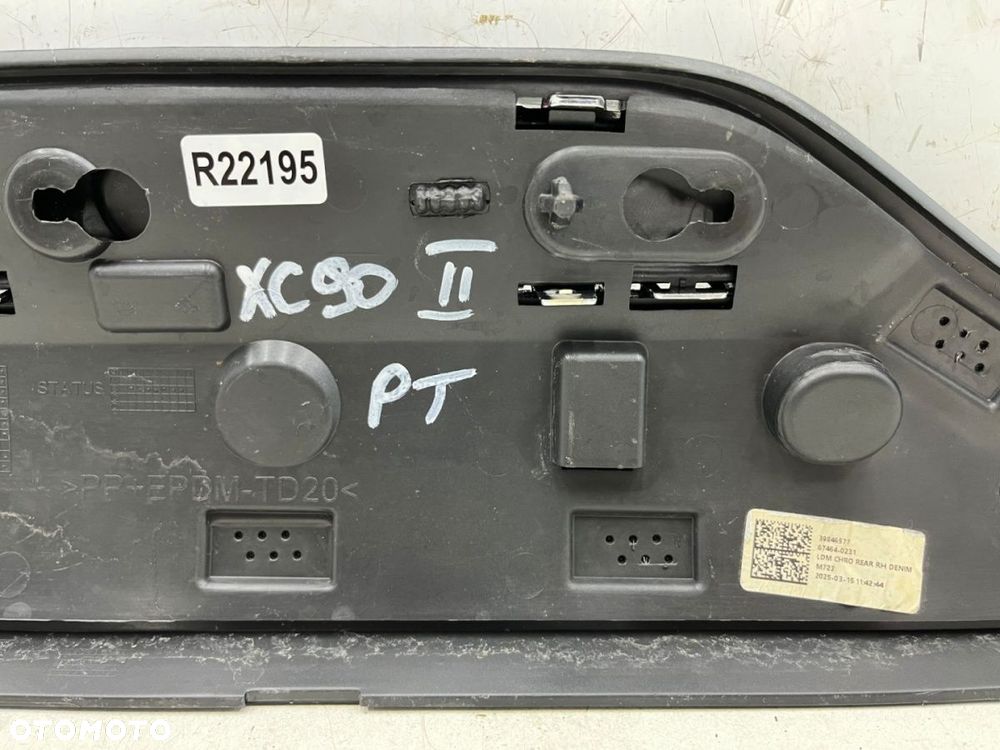 Listwa Volvo XC90 II LIFT 24r.-  PRAWA tylna dolna nakładka drzwi boczna prawy tył 3984657 - 15