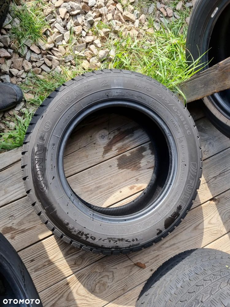 Opony Fulda Conveo Tour 2 215/65R16 106/104T 2019r. 2x7mm bdb stan - 6