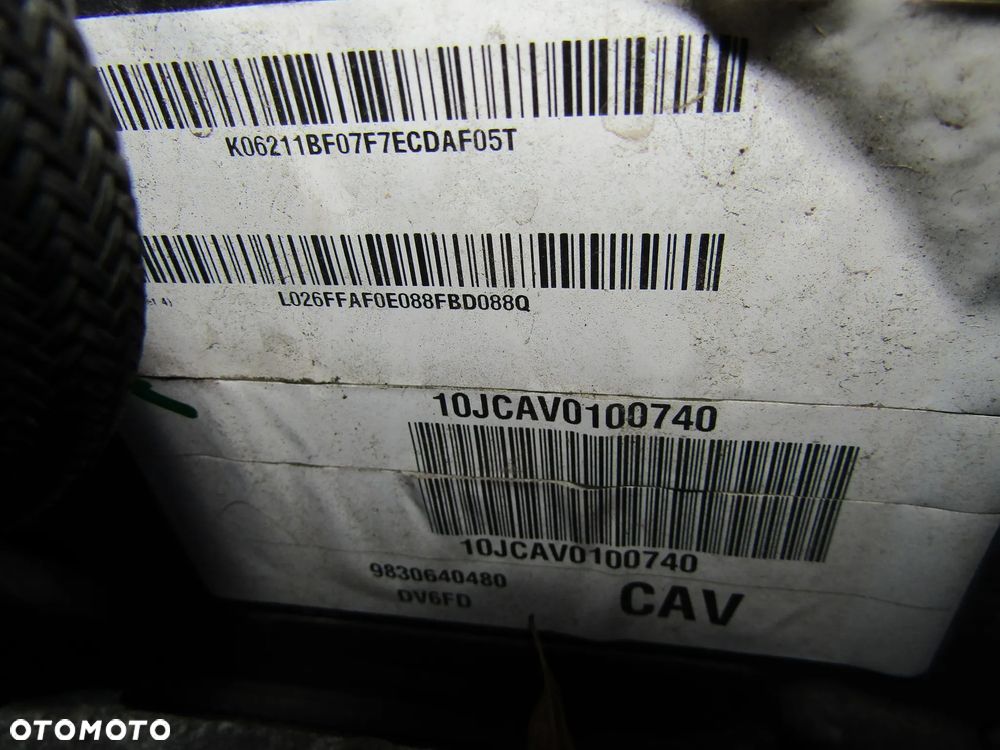 SILNIK 1.6 CDTI OPEL TOYOTA  PEUGEOT CITROEN BH02  10JCAV DV6FD 19 22R 135TYŚ - 4