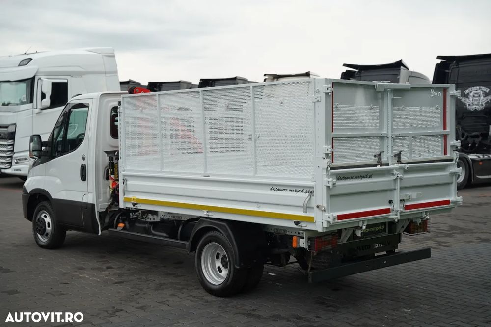 Renault MAXITY 140 DXI / BASCULATOR / + HDS FASSI F22A / CAPACITATE DE RIDICARE 995 KG / ATRACȚIE 5,5 M / IMPORTAT - 18