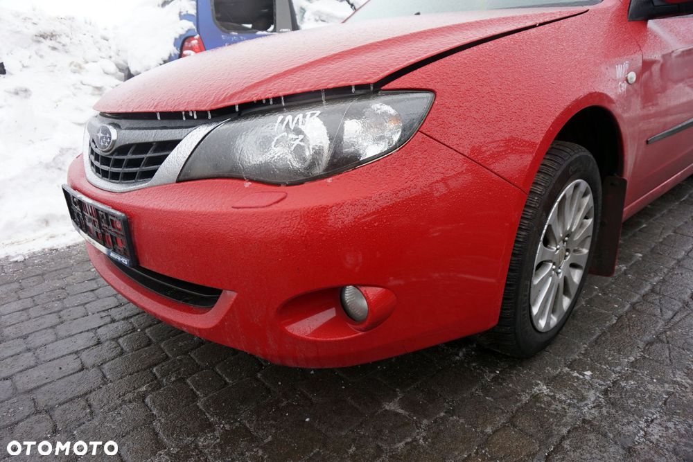 MASKA ZDERZAK BŁOTNIKI LAMPY IMPREZA III GH C7P XENON SPRYSKI SUBARU 2007-2011 CZERWONY PRZÓD KOMPLETNY - 12