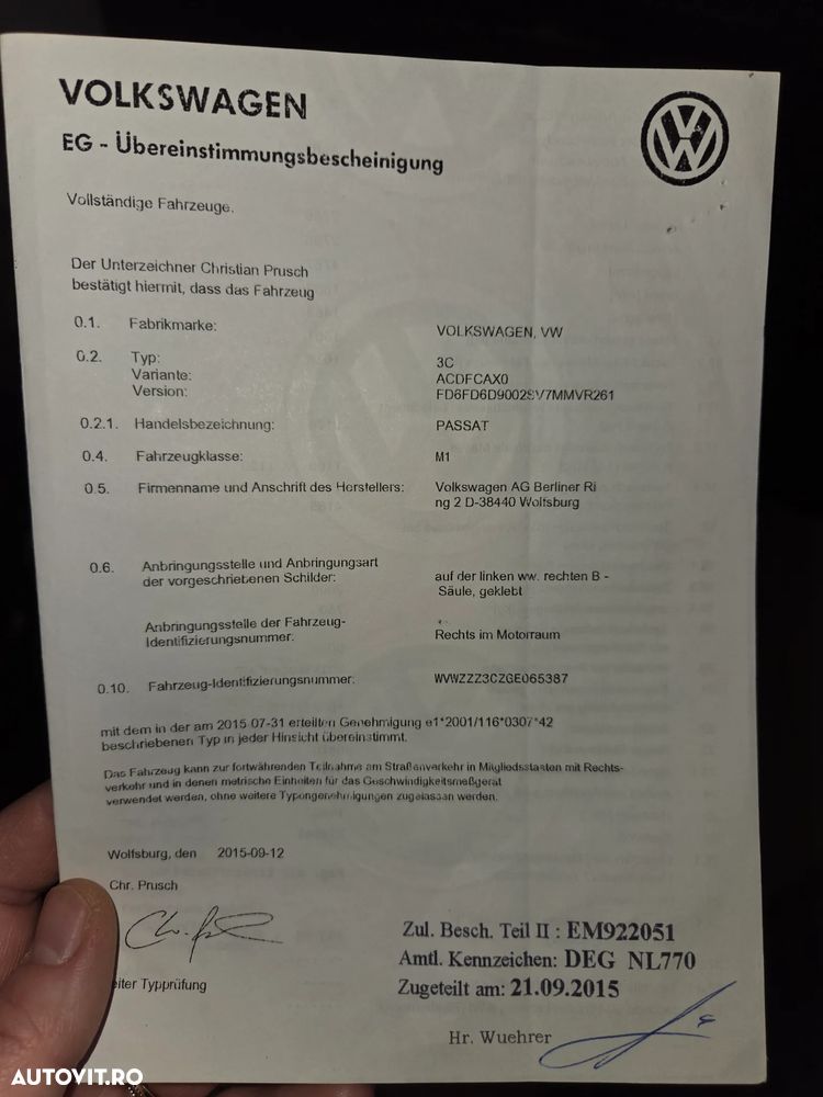 Volkswagen Passat 2.0 TDI SCR DSG Highline - 40