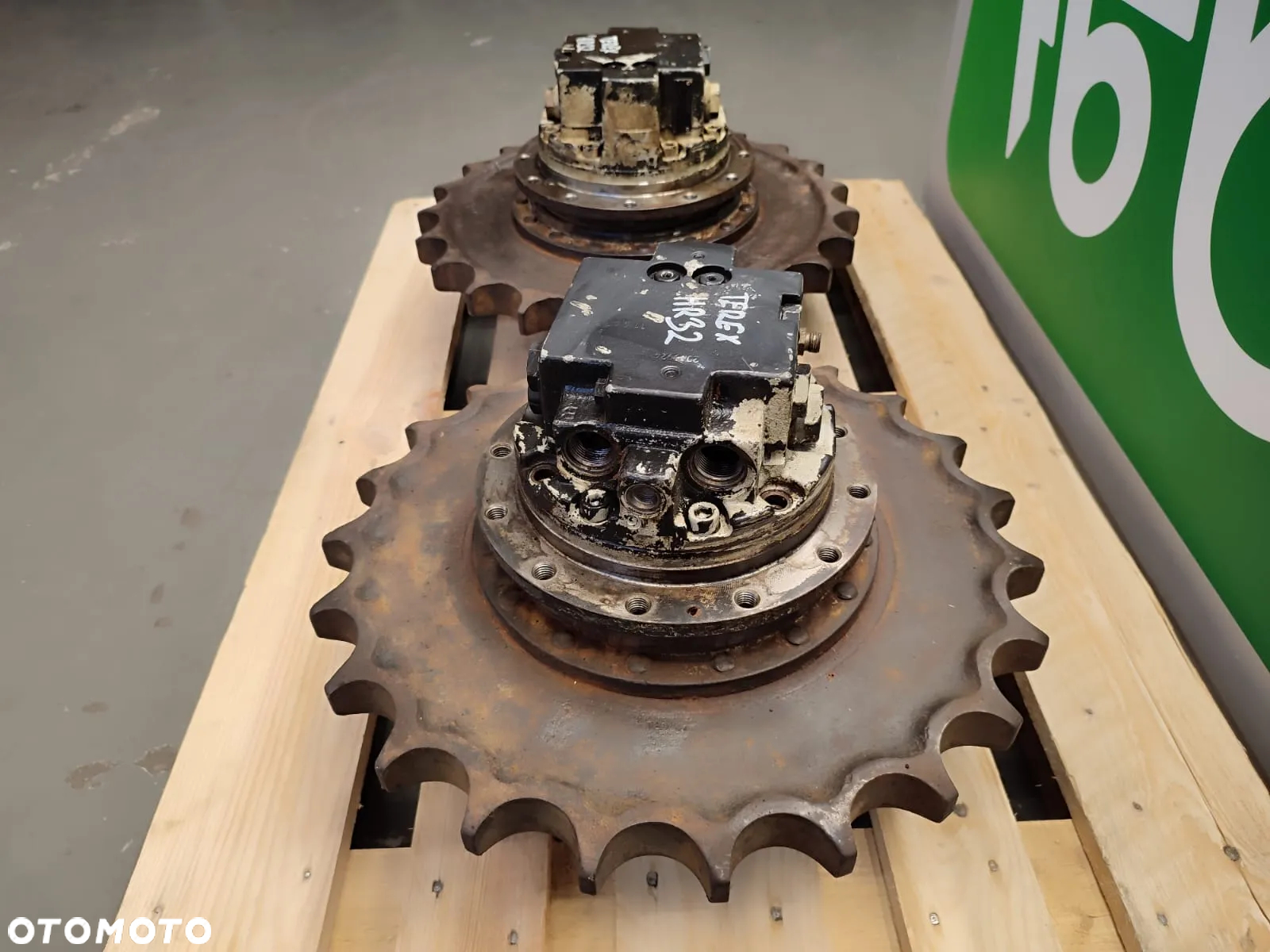 Zwolnica Hydromotor REXROTH GFT9T22039 TEREX HR 32 - 4