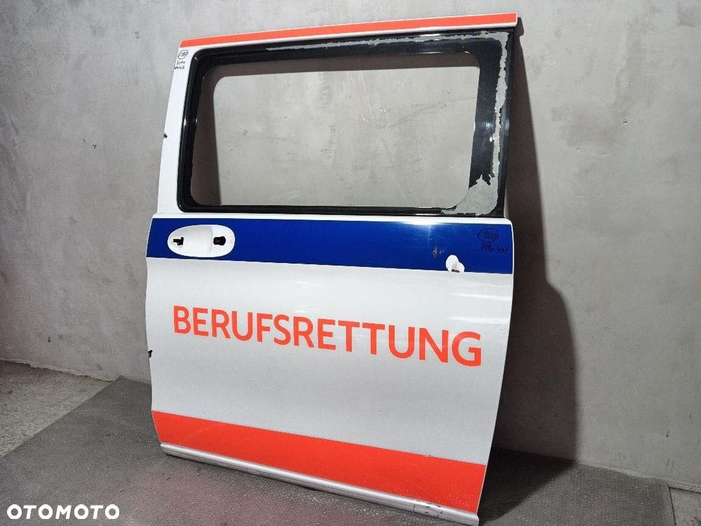 DRZWI TYŁ TYLNE LEWE BOCZNE MERCEDES VITO 447 - 2
