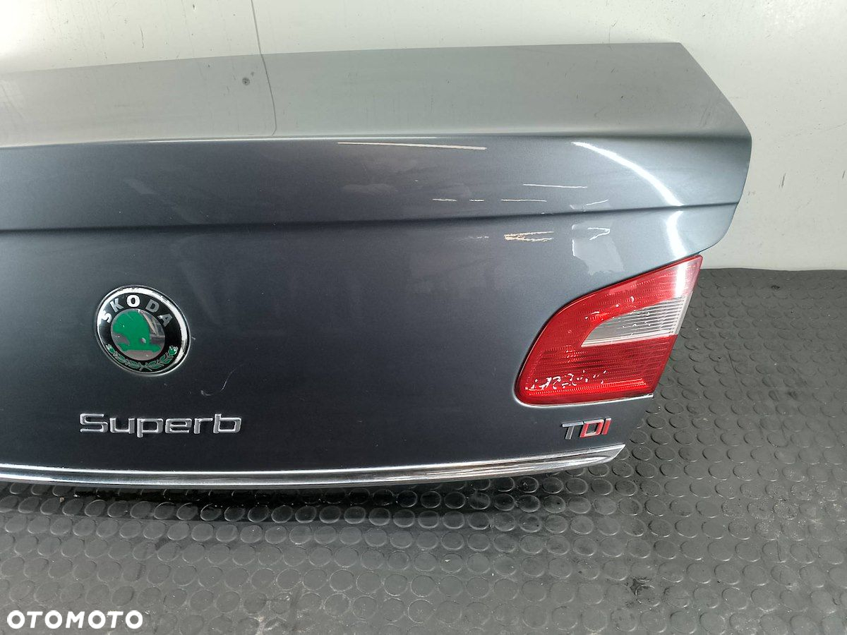 KLAPA BAGAŻNIKA SKODA SUPERB II LF8J SEDAN - 9