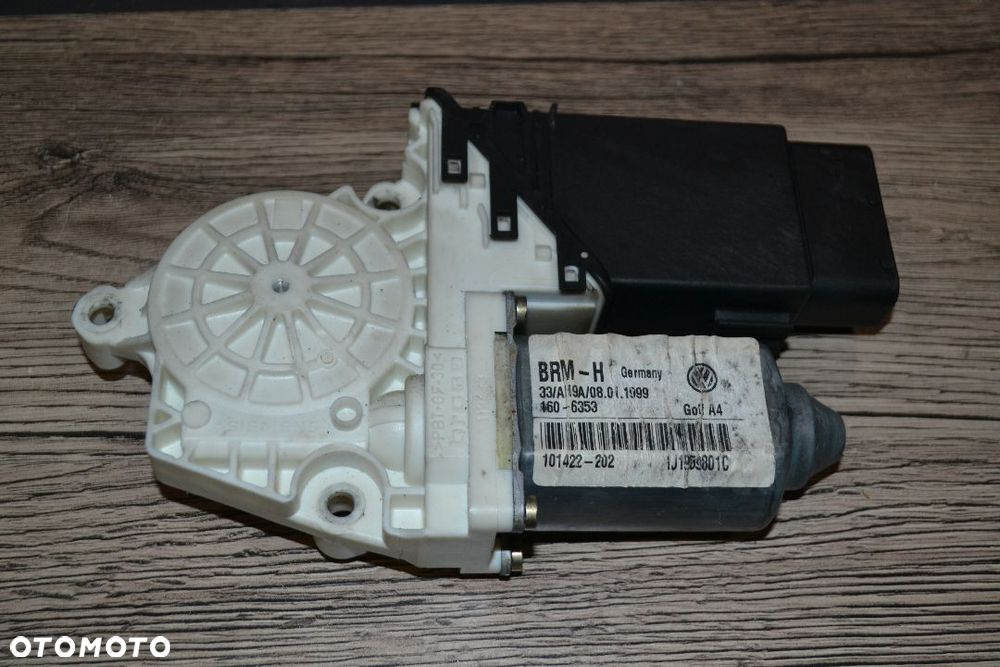 VW GOLF IV BORA SEAT LEON TOLEDO SILNICZEK OPUSZCZANIA SZYB LEWY 1J1959801C - 1