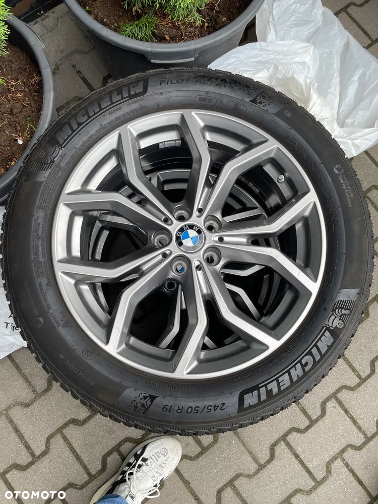 koła zimowe BMW X3 G01 X4 G02 245/50/19 RSC Michelin Alpin 5 7mm 2021 - 2