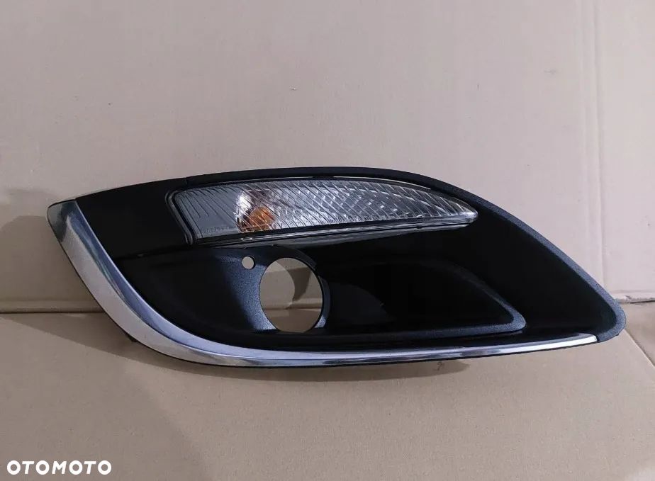 Halogen prawy lewy kratka zderzaka chrom Opel Astra J IV LIFT - 7