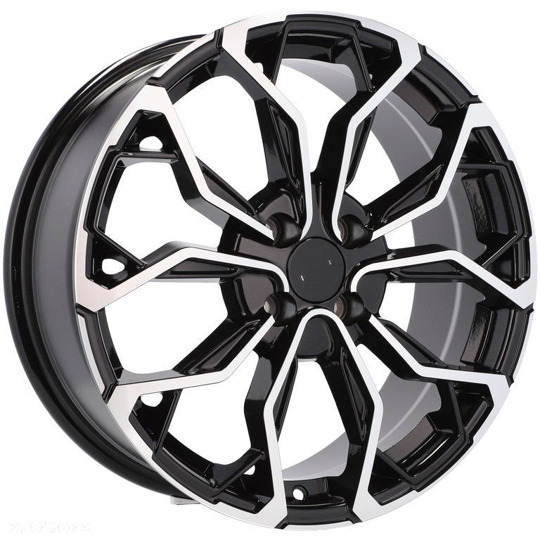 4x Felgi 17 m.in. do RENAULT Captur Clio III IV V Grand Scenic Megane HYUNDAI I20 - XF260 (BK1058) - 3