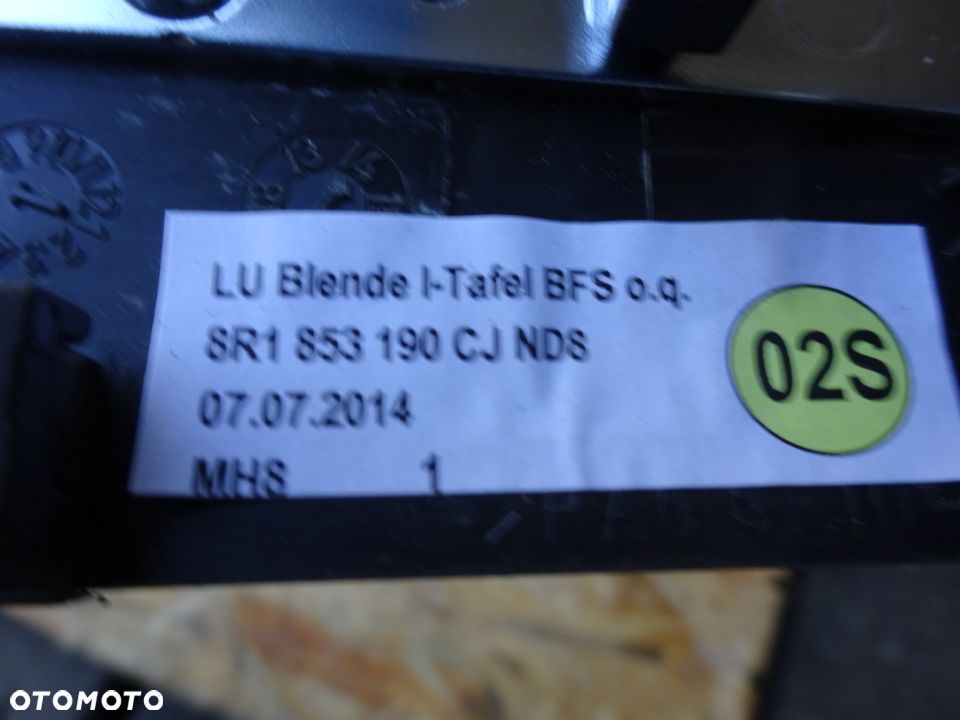 dekor audi q5 8r0 drewno 8r1853190 - 3