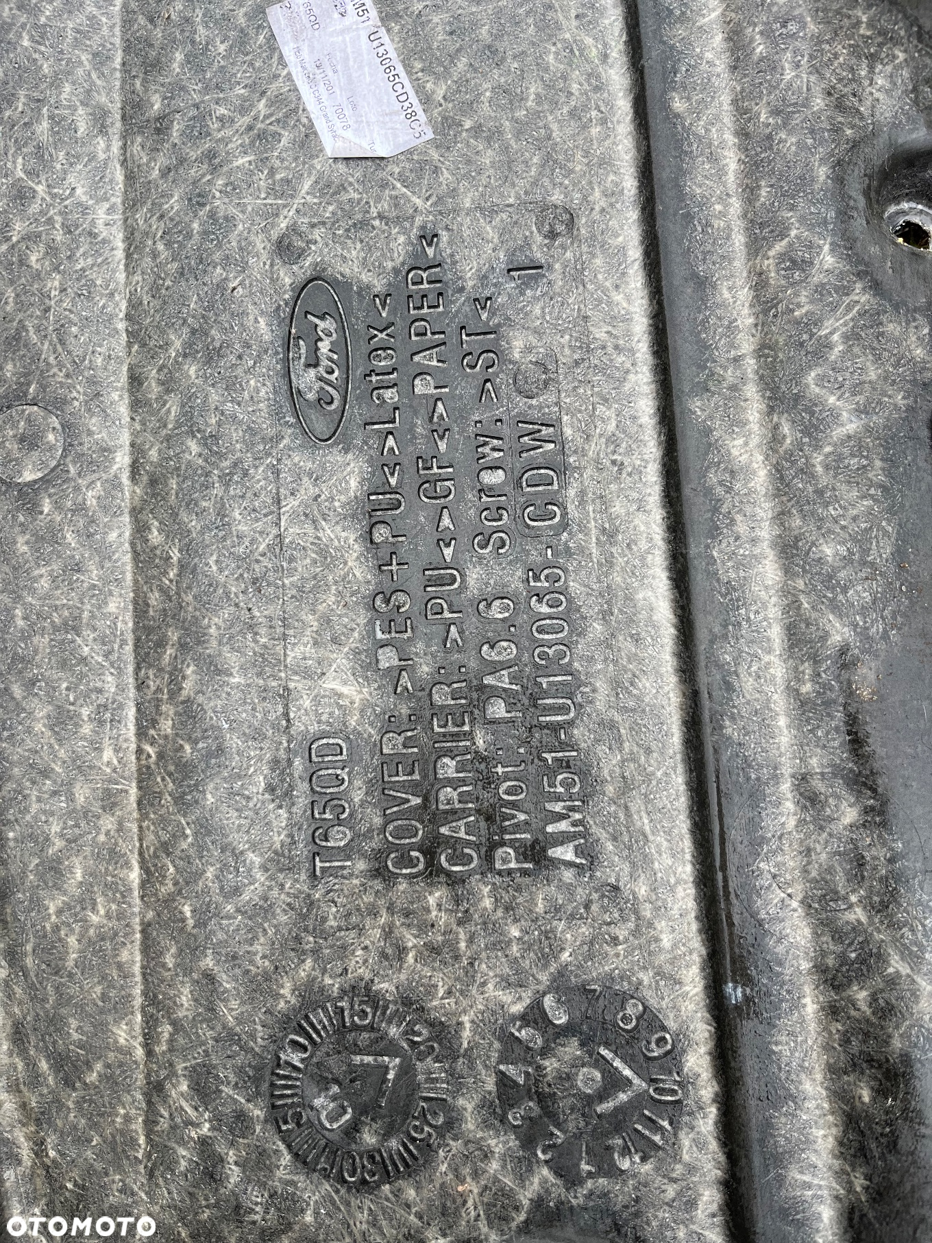 Ford C-max Mk2 Grand Półka Bagażnika - 3