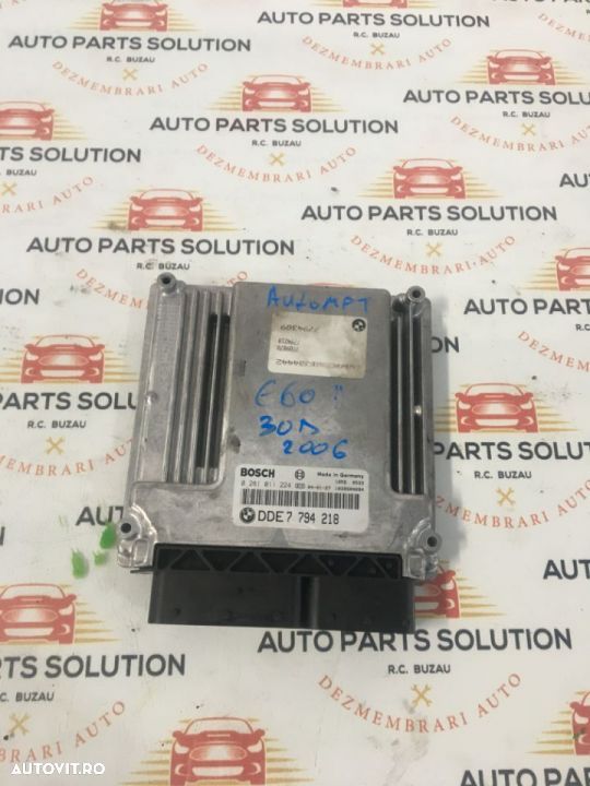 calculator motor BMW E60,3.0D,an fabr 2007 - 1