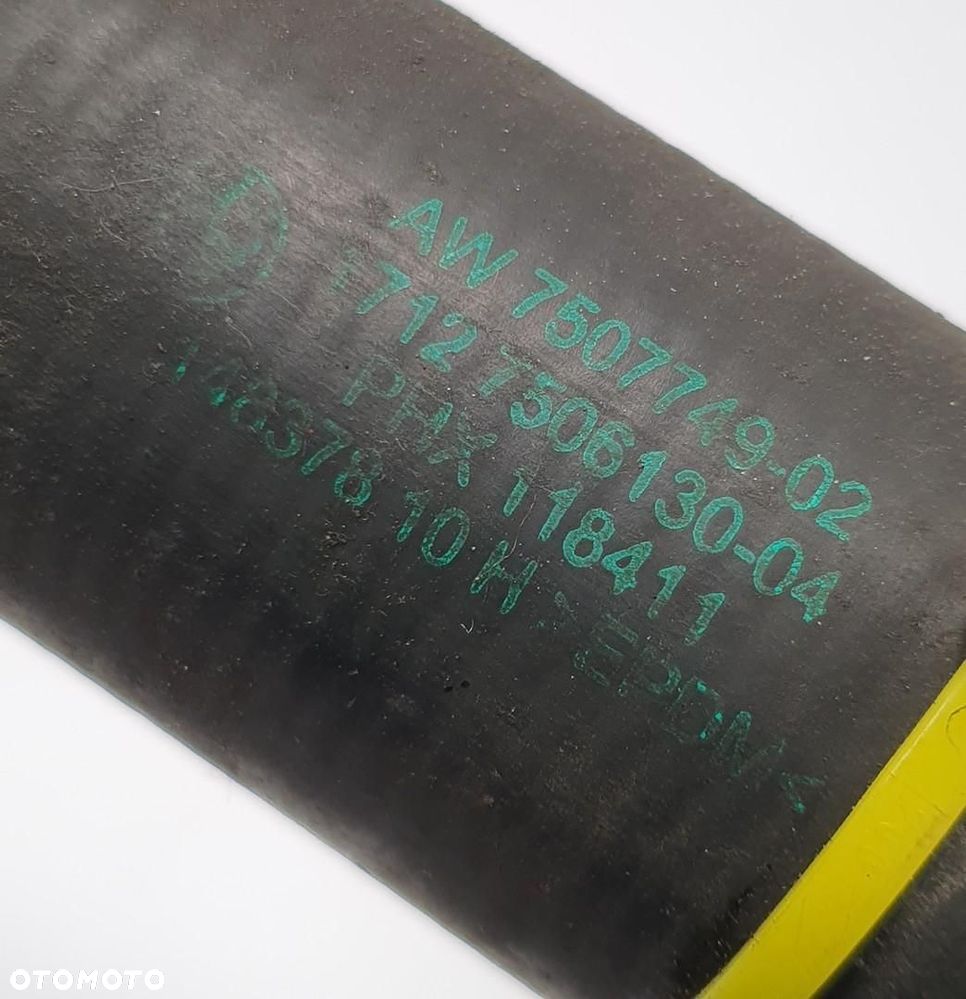 WĄŻ RURA RURKA PRZEWÓD WODY BMW 3 E46 2.0 B 7507749-02 7506130-04 - 5