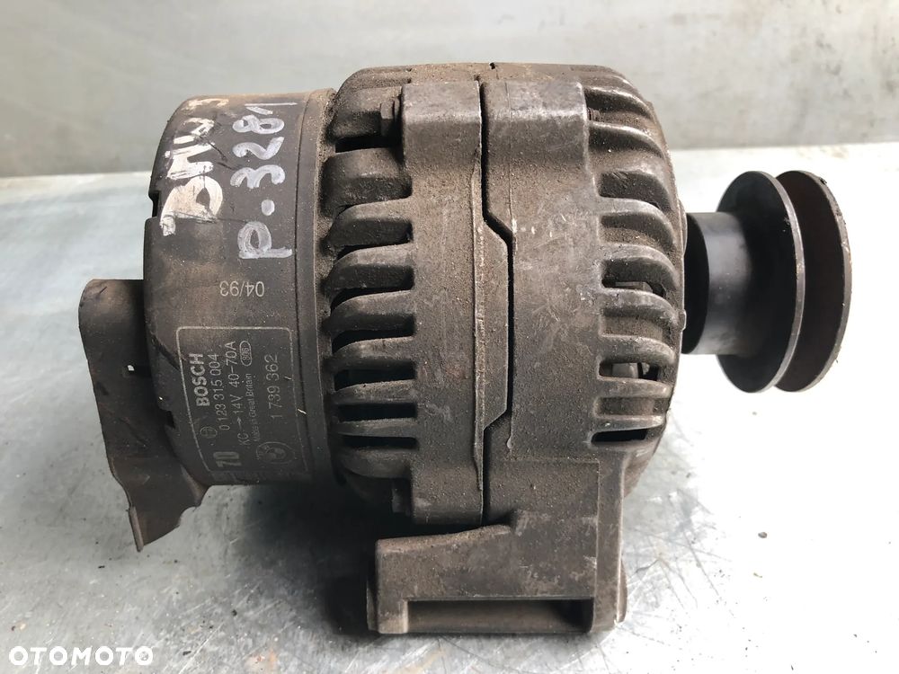P-3281. Alternator 70A 1739362 1PK BMW E36 1.8 Benz. 0123315004 Gwarancja Wysyłka - 3